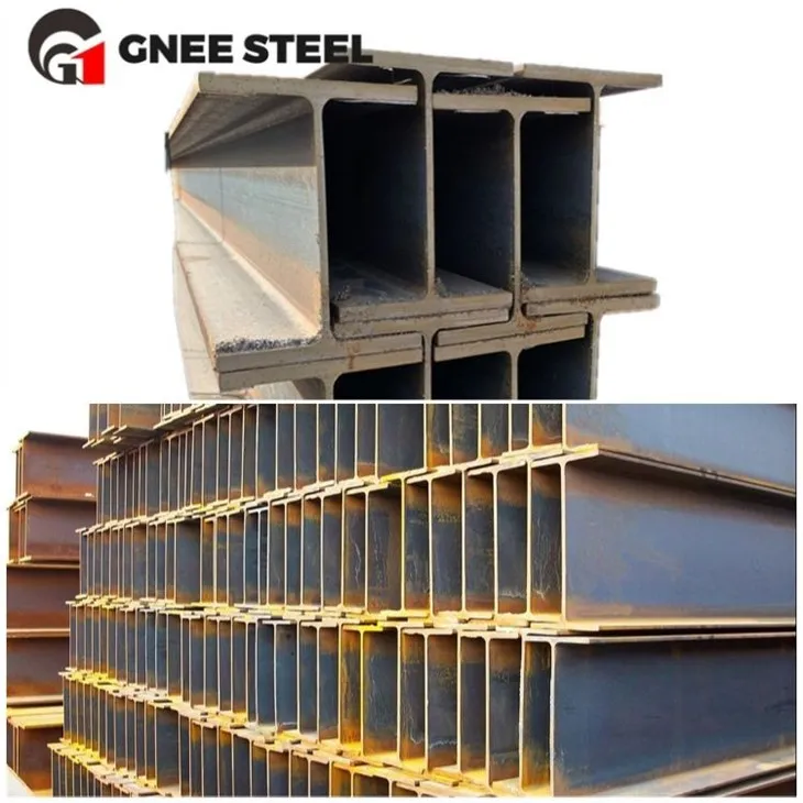 H Beam ASTM A36 Forró hegesztett univerzális gerenda Q235B Q345E I BEAM 16MN CSAKTRULCIA ACÉL 100X100 mm